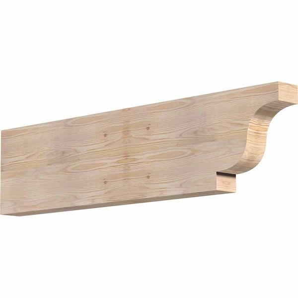 Ekena Millwork Newport Smooth Rafter Tail, Douglas Fir, 3 1/2"W x 12"H x 48"L RFT04X12X48NEW00SDF - main